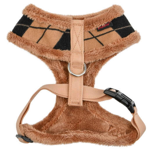 Puppia Geschirr Argyle Mode Harness beige