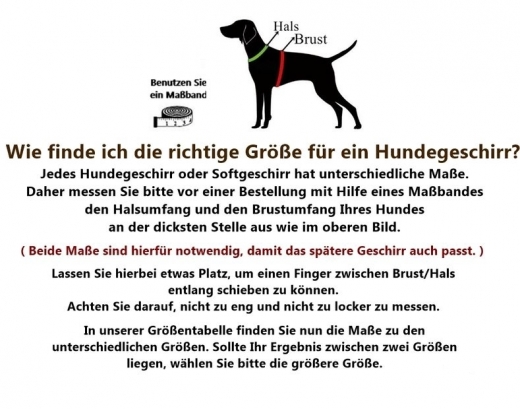 Herbstliches Softbrustgeschirr fr Hunde