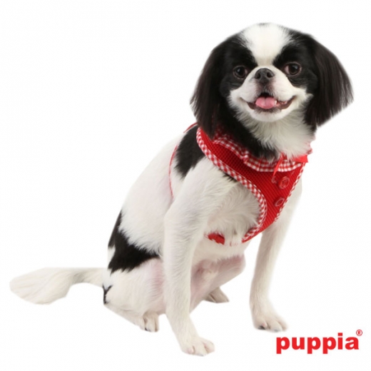 Puppia Viven Harness rot