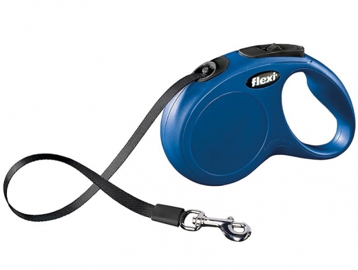 Flexi Leine classic dunkelblau 5 Meter