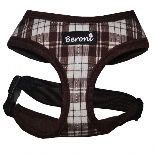 Soft Hundegeschirr english style braun