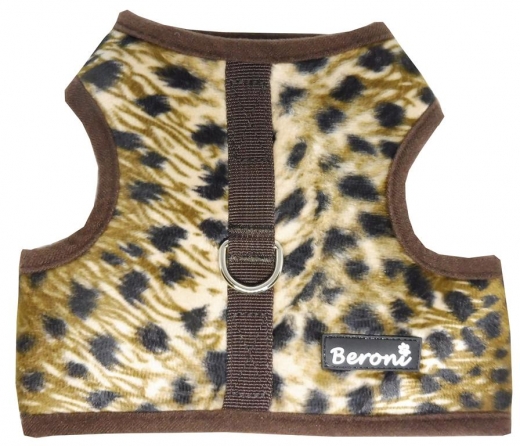 Hundegeschirr Texas Leopard braun