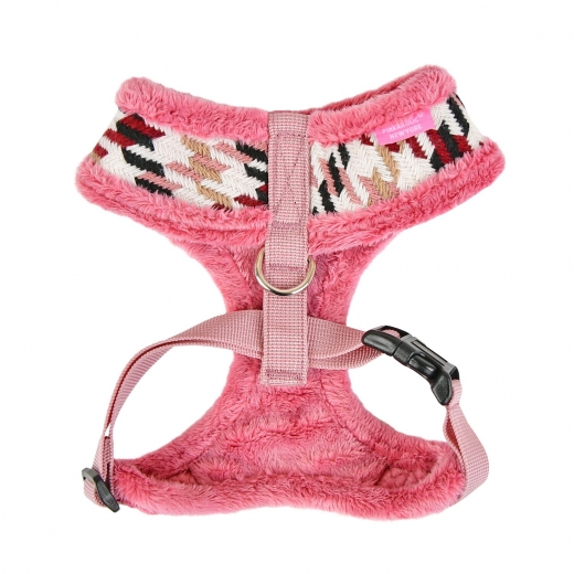 Pinkaholic Zuzu Brustgeschirr fr kleine Hunde pink fr den Winter