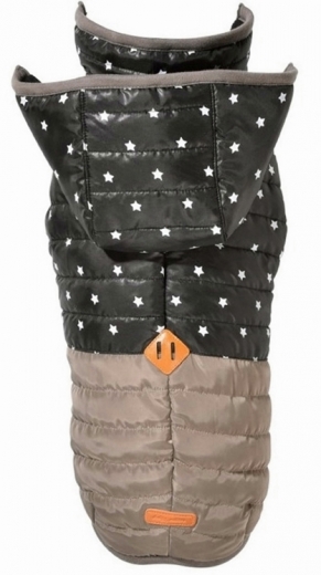 Hundemantel f�r Hundegeschirr wasserdicht Stars Marone