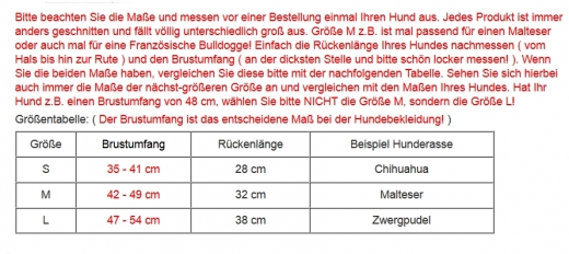 Roter Hundemantel f�r Geschirrtr�ger warm gef�ttert + Kapuze STARS