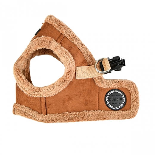 Hunde Brustgeschirr fr kleine Hunde Puppia Terry Harness B camel