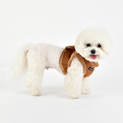 Hunde Brustgeschirr fr kleine Hunde Puppia Terry Harness B camel