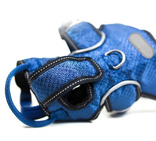 Panikgeschirr Sicherheitsgeschirr ausbruchsicher blau