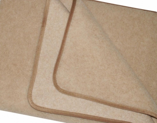 Luxus Hundedecke aus Merino Schafwolle und Alpakawolle 100 x 80 cm