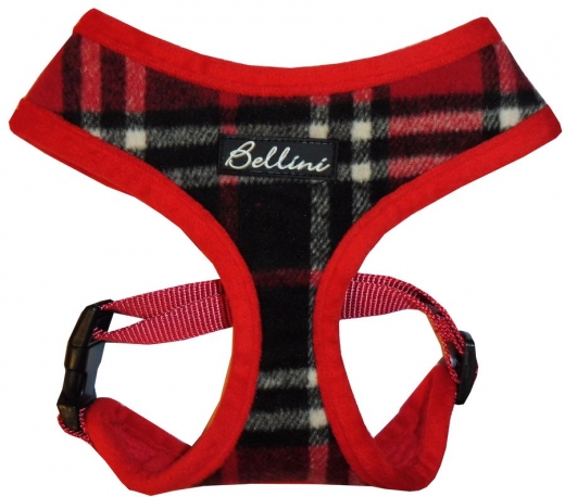 Hunde Softgeschirr Oxford English Style rot