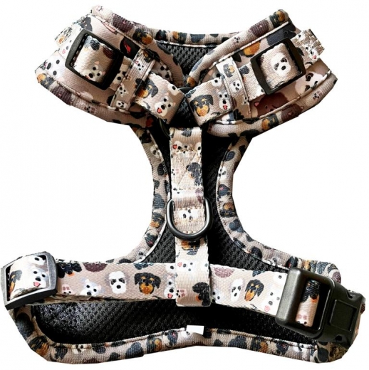 Softgeschirr CUTE DOGGIE braun-taupe