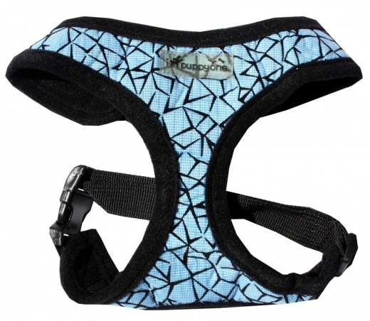 Hunde Softgeschirr Butterfly blau