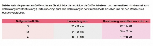 Softbrustgeschirr Dumbo fr kleine Hunde bis Mopsgre schwarz