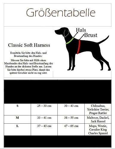 Hundesoftgeschirr Stars schwarz