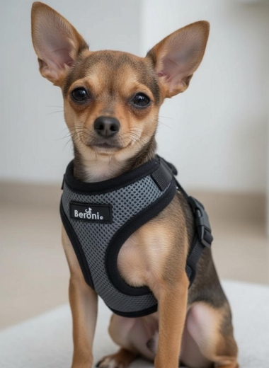 Hundegechirr kleine Hunde verstellbar, leicht und nicht �ber Kopf