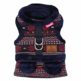 Hunde Softgeschirr "Little Snow" Gala Pinkaholic Norweger blau