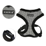 Puppia Zest Softgeschirr schwarz Luxus Geschirr Puppia Zest Softgeschirr schwarz Luxus Geschirr