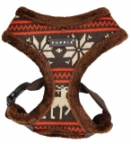 Winter Softgeschirr gefüttert braun Puppia neu Winter Softgeschirr gefüttert braun Puppia neu