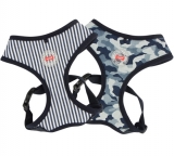 Streifen und Camouflage Puppia Softgeschirr dunkelblau 2017 Streifen und Camouflage Puppia Softgeschirr dunkelblau 2017