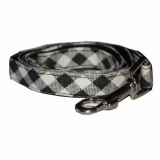 Westengeschirr schwarz wei� kariert