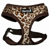 Leopard Pl�sch Softgeschirr Beroni verstellbar