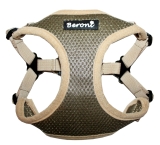 Step-In Geschirr Beroni EASY DOUBLE Taupe/Seestern