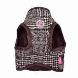 Hundewesten-Geschirr Da Vinci Wolle Pepita elegant braun Hundewesten-Geschirr Da Vinci Wolle Pepita elegant braun