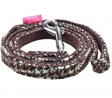 Hundewesten-Geschirr Da Vinci Wolle Pepita elegant braun Hundewesten-Geschirr Da Vinci Wolle Pepita elegant braun