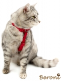 Cat Safety Harness Beroni Classic red Cat Safety Harness Beroni Classic red
