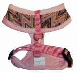 Hundegeschirr gepolstert, Softgeschirr rosa Hundegeschirr gepolstert, Softgeschirr rosa