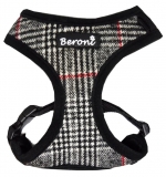 Hundesoftgeschirr Stars schwarz