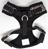 Hundesoftgeschirr Stars schwarz