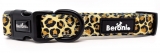 Hundehalsband Leopard gepolstert Hundehalsband Leopard gepolstert