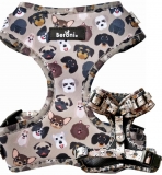 Softgeschirr CUTE DOGGIE braun-taupe Softgeschirr CUTE DOGGIE braun-taupe