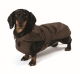 Wasserdichter Dackel Hundemantel mit herausnehmbarem Fell spezielle Ma�e