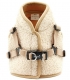 Beroni Jacket Harness Winterweste Curly beige