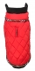 Hundemantel f�r Hundegeschirr Tartan rot