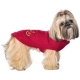 Warmer Strick Hundepullover LOVE fuchsia