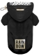 Windbreaker Regenmantel f�r kleine Hunde schwarz