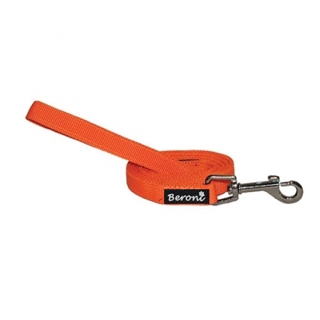 Leine zum Hunde Softgeschirr classic orange