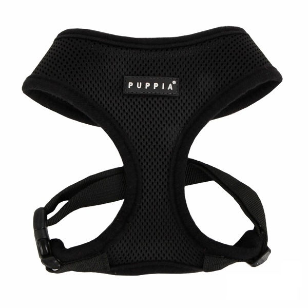 Puppia Softgeschirr, Puppia Soft Harness schwarz