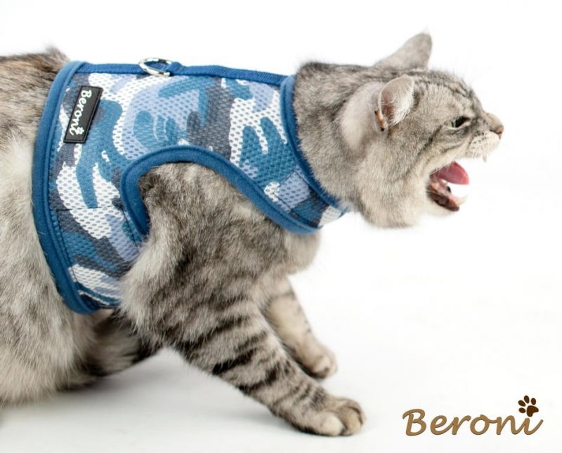 Walking Jacket Beroni NO ESCAPE camouflage blau