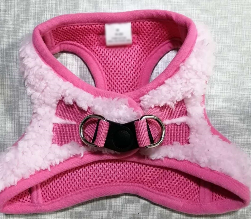 Beroni Vest Geschirr warm TEDDY rosa