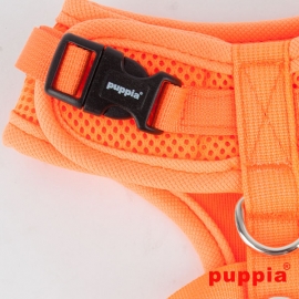 Mops Geschirr Neon Signal orange verstellbar Gre L