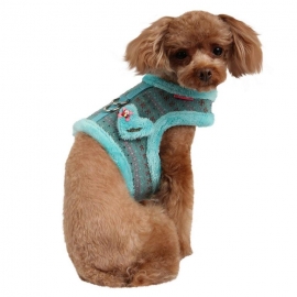 Pinkaholic Hundegeschirr fr kleine Hunde Twilight Harness trkis warm