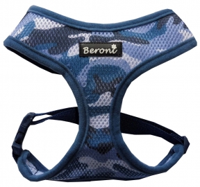 Beroni Softgeschir NEW CAMOUFLAGE MESH navyblue/marineblau