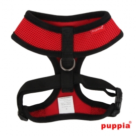 Puppia Softgeschirr, Puppia Soft Harness rot