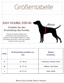 Step-In Geschirr Easy Double Westengeschirr lila