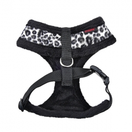 Leoparden Hundegeschirr Puppia schwarz oder braun warm