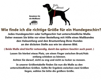 Softbrustgeschirr fr Hunde silber-grau